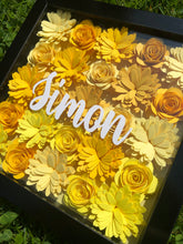 Load image into Gallery viewer, Yellow Full Assorted Personalized Flower Box