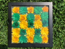 Load image into Gallery viewer, Yellow & Green Full Assorted Personalized Flower Box