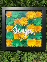 Load image into Gallery viewer, Yellow & Green Full Assorted Personalized Flower Box