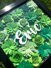 Load image into Gallery viewer, Forest Green Full Assorted Personalized Flower Box