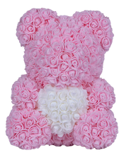 Load image into Gallery viewer, Red Love Heart Rose Bear