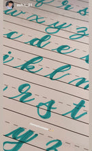Load image into Gallery viewer, Faux Calligraphy Lettering Practice Sheets For Beginners