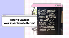 Load image into Gallery viewer, Faux Calligraphy Lettering Practice Sheets For Beginners