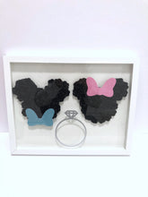 Load image into Gallery viewer, Mickey and Minnie Paper Flower Box