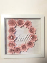 Load image into Gallery viewer, Pink Solid Letter Flower Box