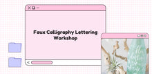 Load image into Gallery viewer, Faux Calligraphy Lettering Practice Sheets For Beginners