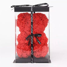 Load image into Gallery viewer, Red Baby Rose Bear