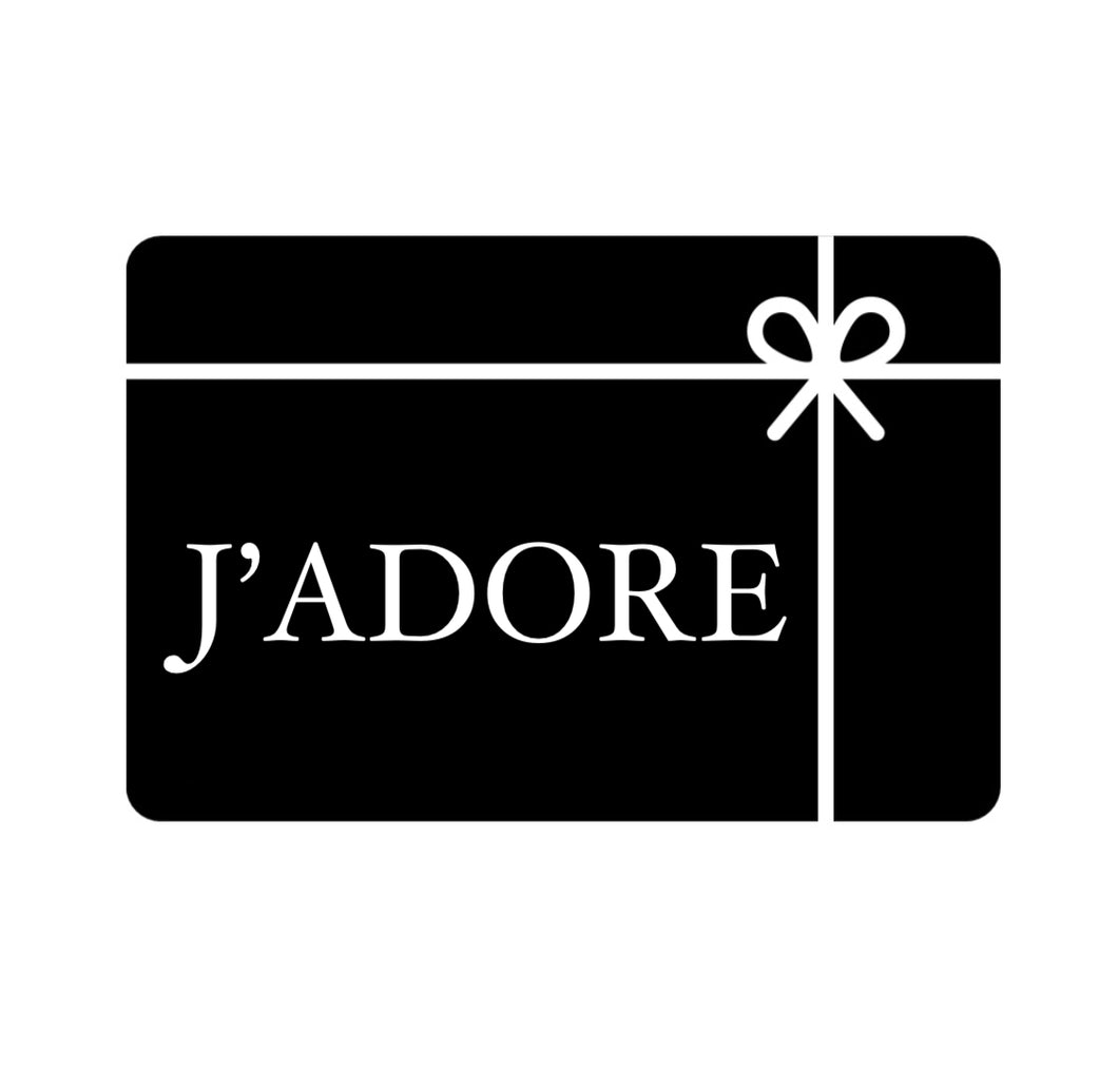 J'ADORE GIFTCARD