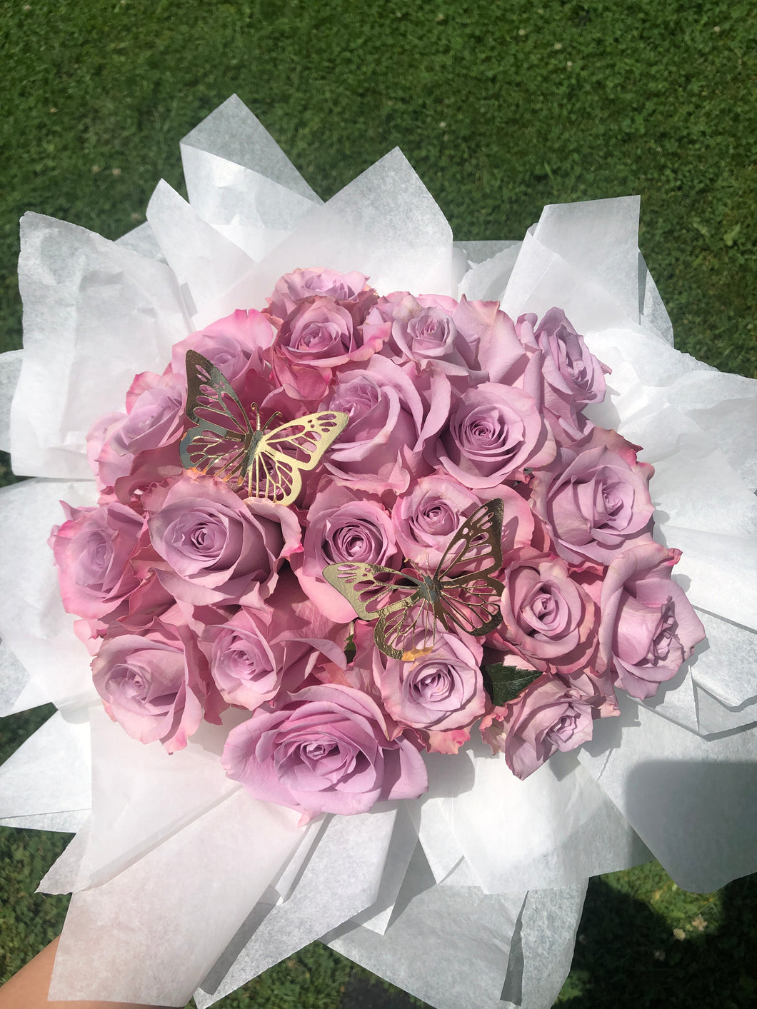 Lavender Rose Bouquet (Pick Up Only)