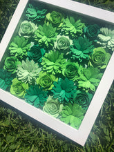 Load image into Gallery viewer, Forest Green Full Assorted Personalized Flower Box

