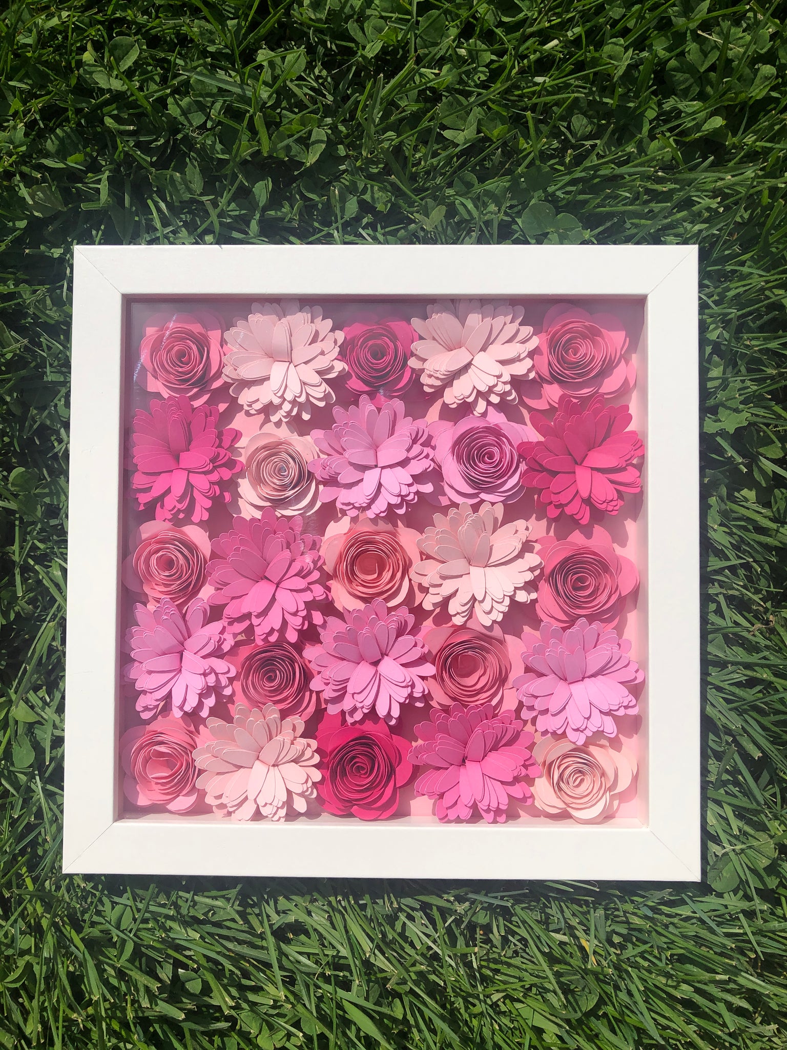 Pink Full Assorted Personalized Flower Box