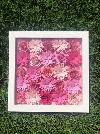 Pink Full Assorted Personalized Flower Box