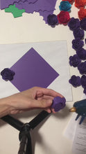 Load and play video in Gallery viewer, Graduation Cap Paper Flower Box
