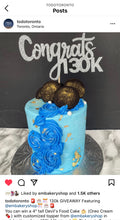 Load image into Gallery viewer, Customized Cake Topper
