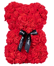 Load image into Gallery viewer, Red Baby Rose Bear

