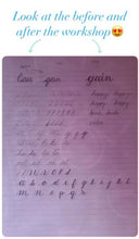 Load image into Gallery viewer, Faux Calligraphy Lettering Practice Sheets For Beginners
